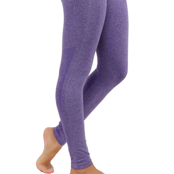 Full Length High Waisted Yoga Leggings CFD1004 - Picture 6 of 6